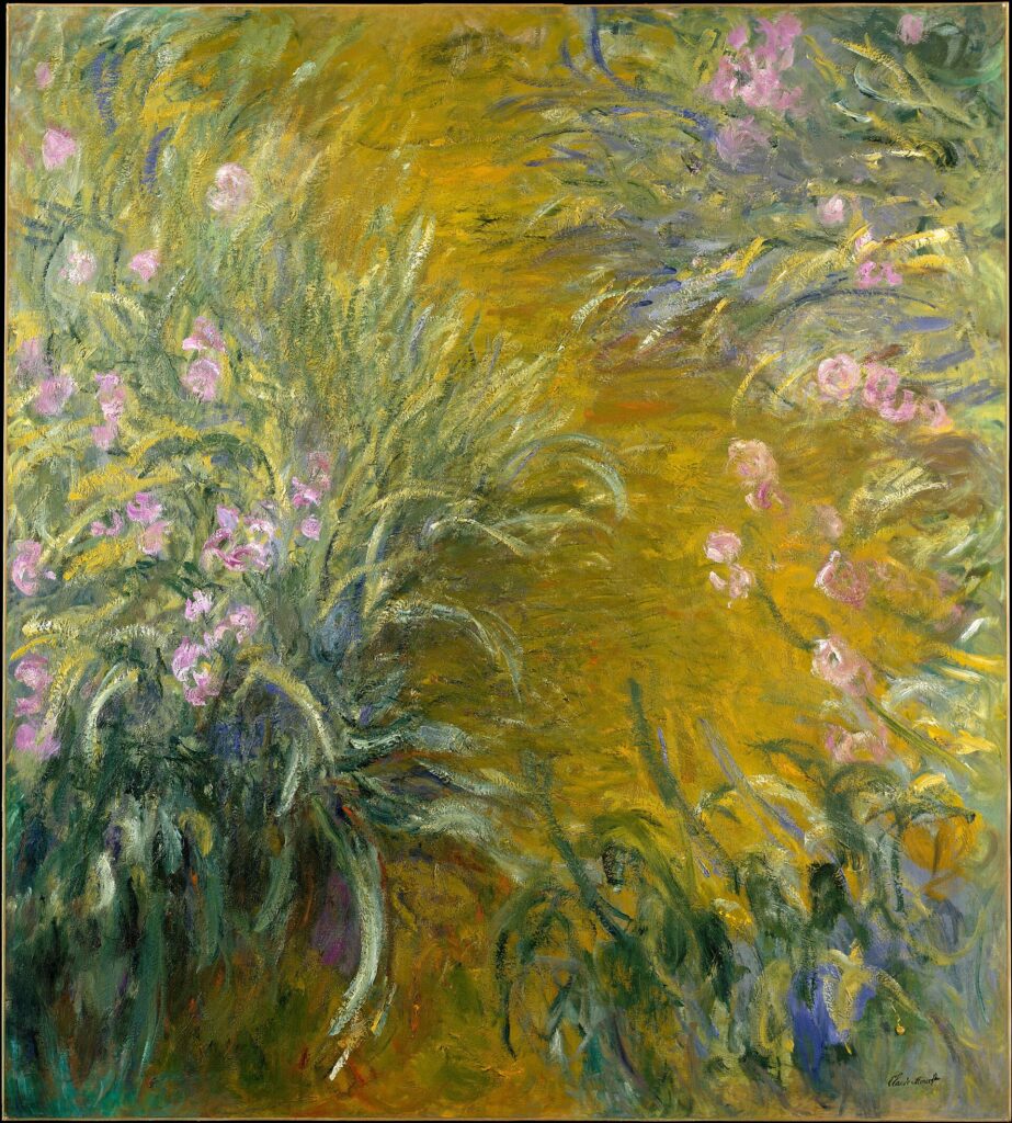 Claude Monet, The Path through the Irises (1917), olieverf op doek